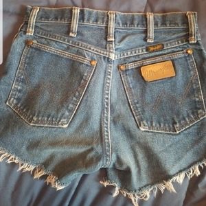 Wrangler cut offs
